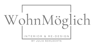 Logo WohnMöglich Interior & Re-Design by Julia Schlechta